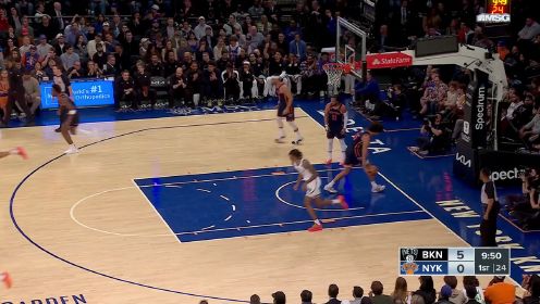  布伦森准绝杀尼克斯惊险击败篮网取四连胜